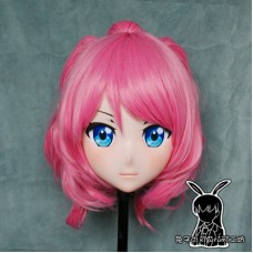 (RB394)Customize Full Head Quality Handmade Female/Girl Resin Japanese Anime Cartoon Character Kig Cosplay Kigurumi Mask